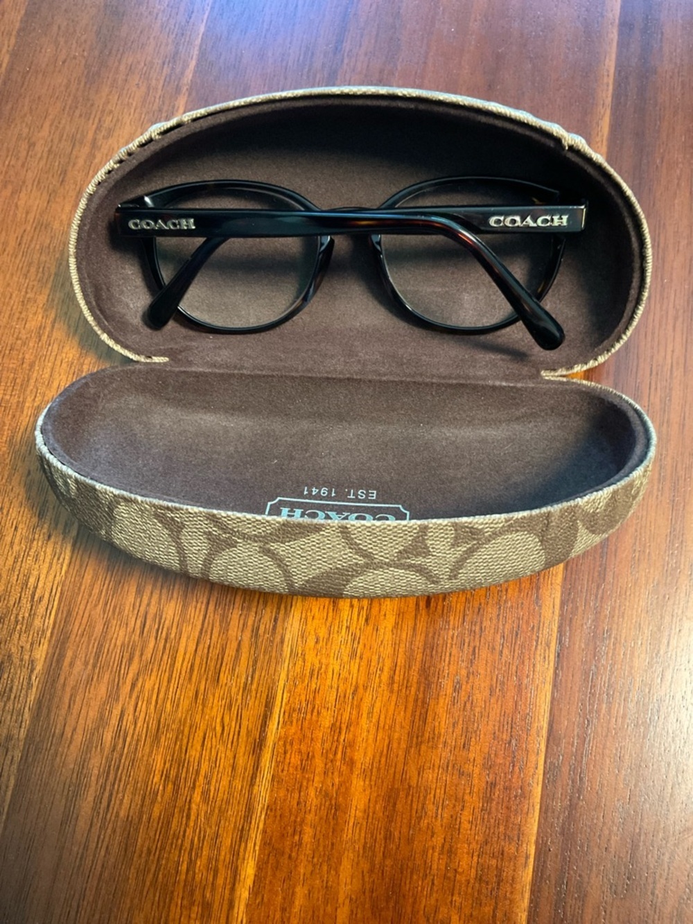 COACH HC 6102 DARK TORTOISE w/CASE - Picture 3 of 7